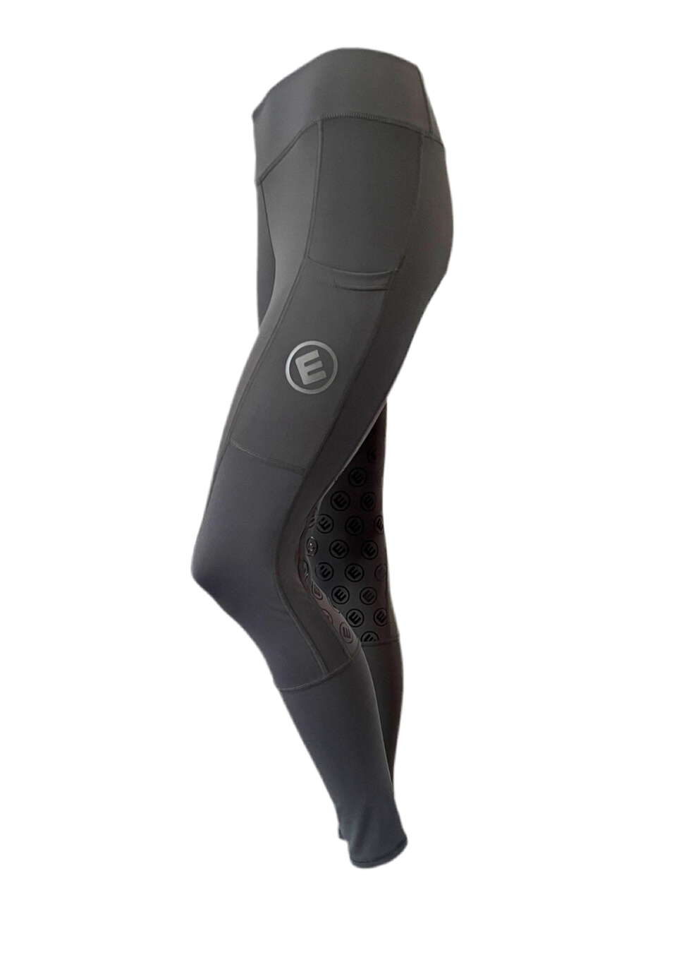 Reitleggings LINA grey (Vollgrip)