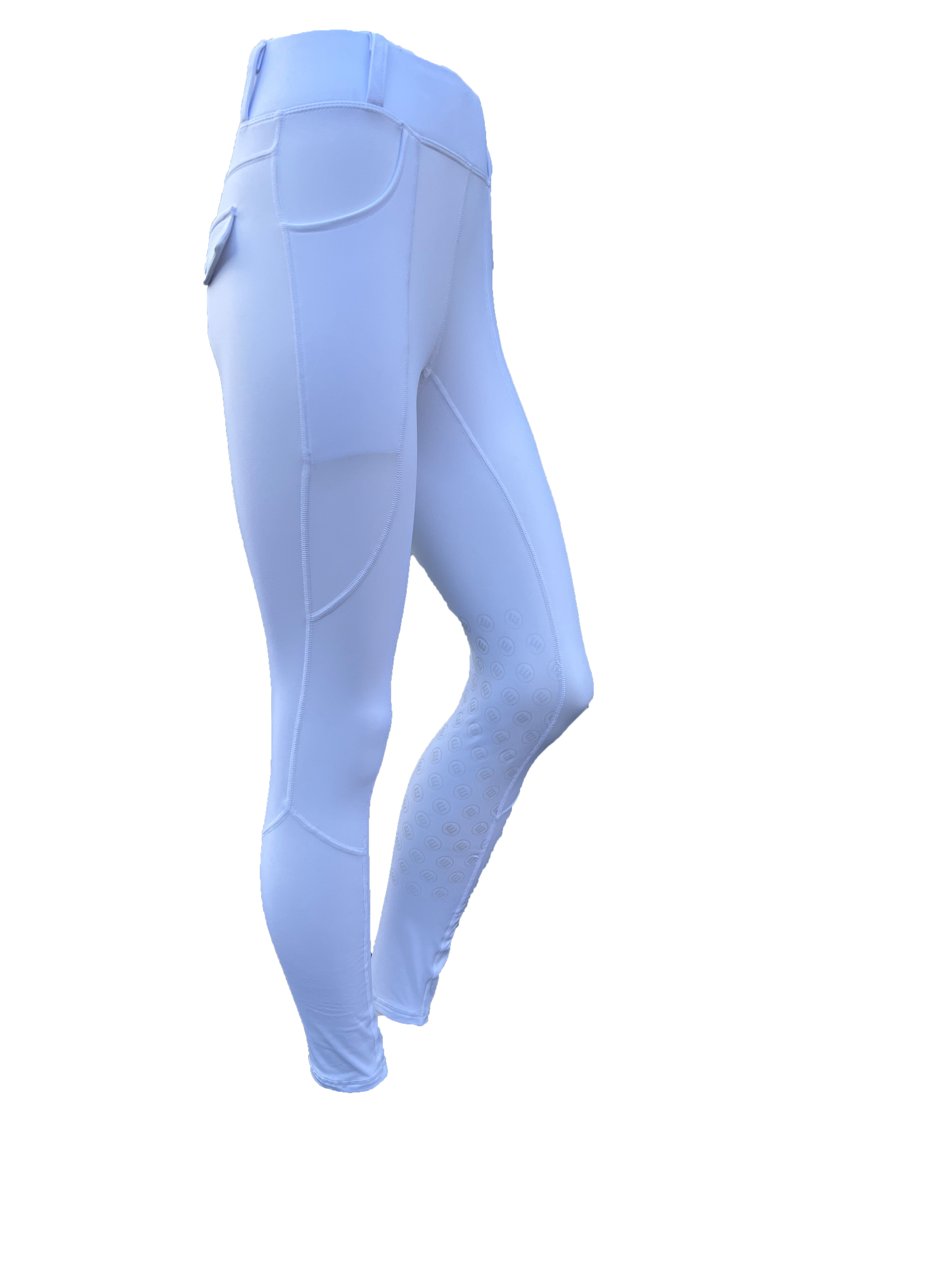 Reitleggings ELLI white (Kniegrip)