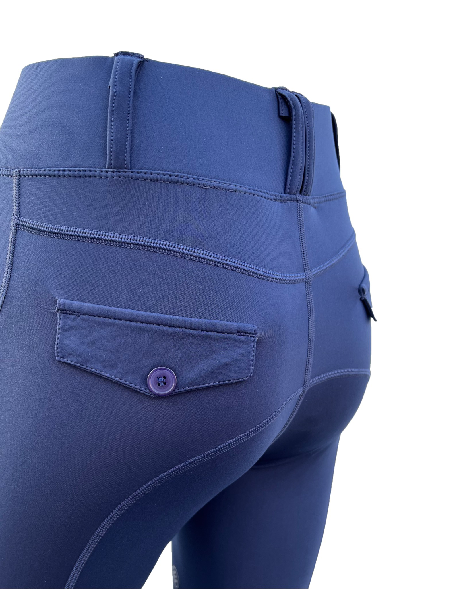 Riding leggings ELLI marine blue (knee grip)