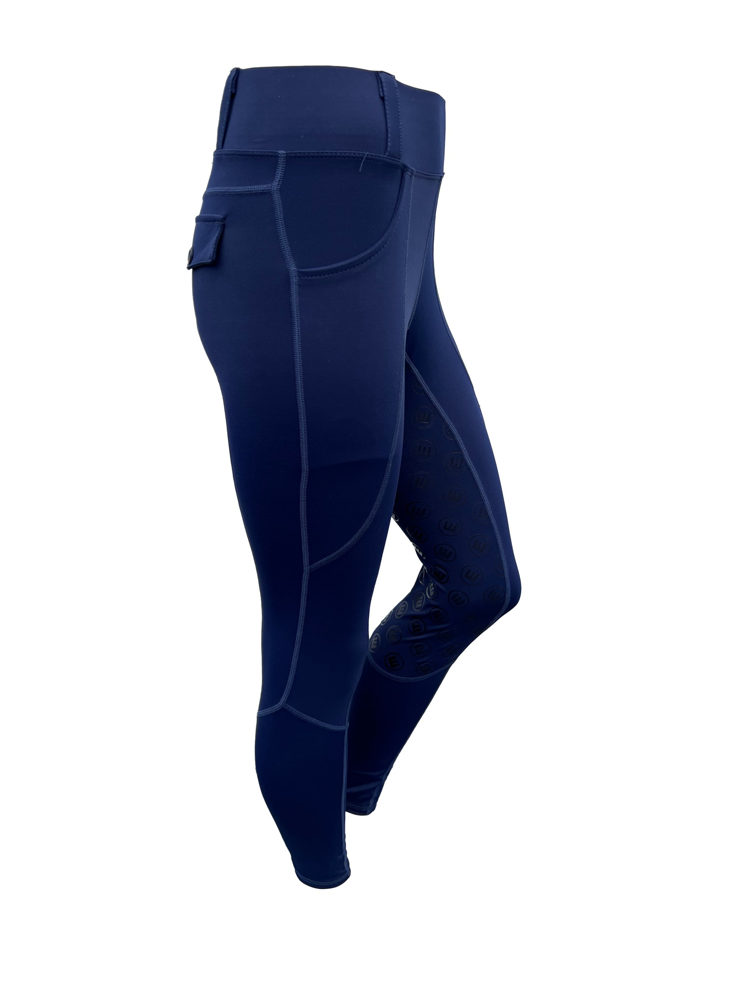 Riding leggings ELLI navy (full grip)