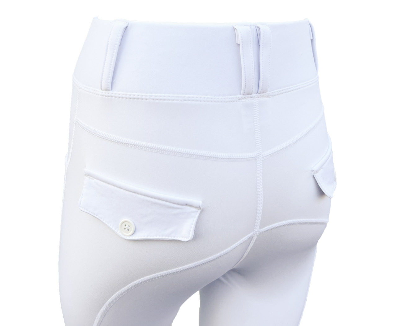 Reitleggings ELLI white (Kniegrip)